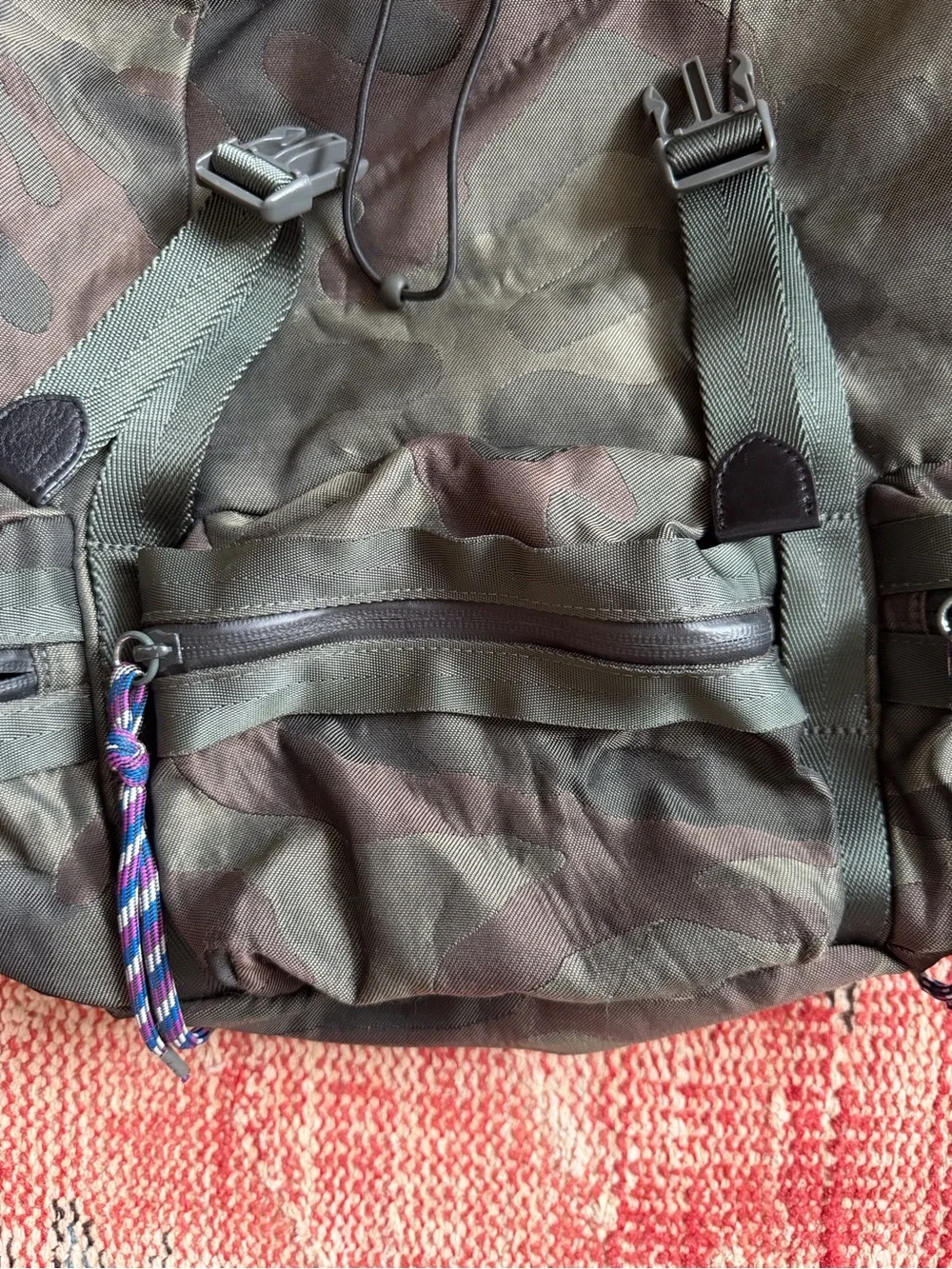 REBECCA MINKOFF CAMO NYLON BACKPACK